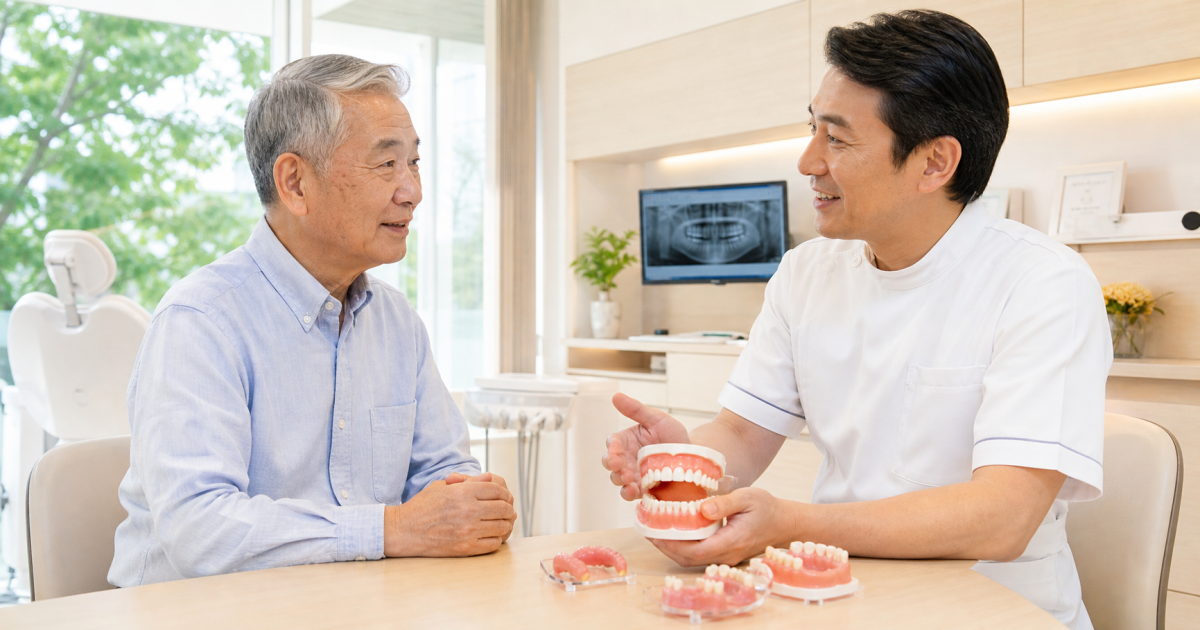 入れ歯が痛い…外したまま放置するリスクと残りの歯を守るための対処法